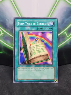 Yugioh Toon Table Of Contents DB2-EN121 Common NM - Image 1