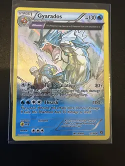 Pokemon TCG Gyarados 21/98 Full Art Holo Rare Ancient Origins XY 2015 Card - Image 1