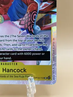 Boa Hancock - SR OP14-112 - The Azure Sea's Seven - NM - Image 4