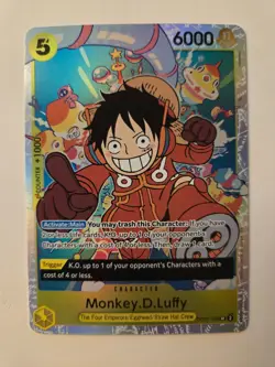 One Piece Monkey.D.Luffy OP07-109 SR - 500 Years in the Future - Image 1