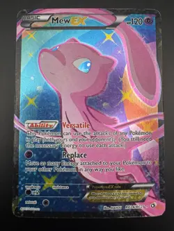 Mew EX RC24/RC25 Pokemon Legendary Treasures Radiant Collection Ultra Rare Holo - Image 3