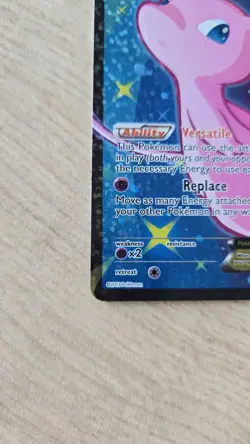 Pokemon Mew-EX TCG Legendary Treasures Full Art Ultra Rare Card RC24/RC25 NM - Image 4