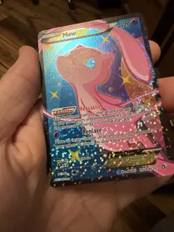 Pokemon Mew EX RC24/RC25 Full Art Ultra Rare Legendary Treasures NM - Image 1