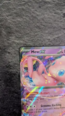 Pokemon TCG Mew EX 151/165 Prize Pack Series 5 Play! Stamped - Image 3
