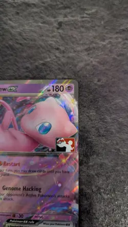 Pokemon TCG Mew EX 151/165 Prize Pack Series 5 Play! Stamped - Image 4