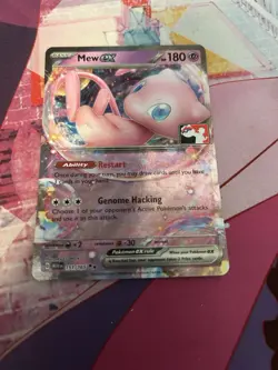 Pokemon Mew EX TCG 151/165 Play! Prize Pack Series 5 Stamped - Image 1