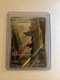 Pokemon TCG Chameleon 169/165 S&V 151 Illustration Rare Card Near Mint English - Image 2