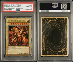 2003 Yu-Gi-Oh! Promo Winged Dragon of Ra GEM MT 10 PSA Graded - Image 3