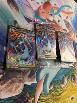 X3 Sealed Mega Charizard X ex, Oricorio UPC Promo 023 Pokemon TCG - Image 4