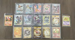 Pokemon Ultra Rare Card Lot Of 17 - Image 1