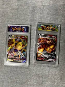 2 Random Pokemon Slabs, 15 Shiny Holo Or 90s VTG Top Loaded & 1 Pack Of 50 Cards - Image 2