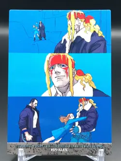 Alex Street Fighter ALL CAPCOM WORLD '98 TCG Card Dass BANDAI JAPAN 1998 No.65 - Image 1