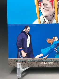 Alex Street Fighter ALL CAPCOM WORLD '98 TCG Card Dass BANDAI JAPAN 1998 No.65 - Image 3