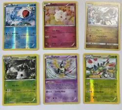 Pokemon Holo & Reverse Holo Lot (6) – Radiant Collection, BW & XY Era Cards - Image 1