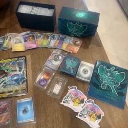 Massive Pokemon Collection Holo Reverse Holo Super Rare 1100 + TCG Card Lot C7 - Image 2