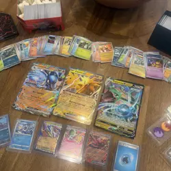Massive Pokemon Collection Holo Reverse Holo Super Rare 1100 + TCG Card Lot C7 - Image 3