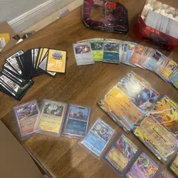 Massive Pokemon Collection Holo Reverse Holo Super Rare 1100 + TCG Card Lot C7 - Image 4