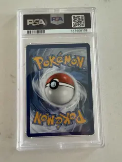 2025 POKEMON JTG EN-JOURNEY TOGETHER #167 N'S RESHIRAM PSA 9 STAMPED PROMO - Image 2