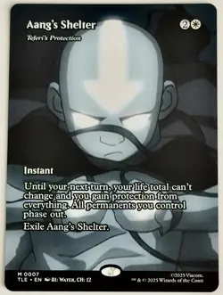MTG Aang's Shelter - Teferi's Protection (Borderless) Regular M Avatar Magic - Image 1