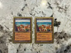 Rishadan Port Gold Border World Championship x2 - Magic the Gathering Played - Image 1