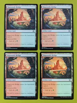 Slagwoods Bridge x4 Modern Horizons 2 4x Magic the Gathering MTG - Image 1