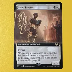 Strict Proctor | Extended Art | R | 294 | Strixhaven: School of Mages | MTG - Image 1