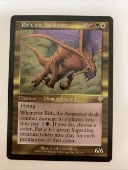 MTG NM Rith, the Awakener Invasion Free Shipping In The US With Tracking - Image 1