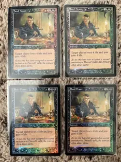 MTG- Soul Feast x4 - Urza's Destiny- FOIL - Image 1