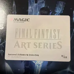 Sorceress's Schemes 9/53 MTG Art Series Final Fantasy - Image 2