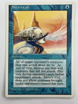 Siren's Call - 4th Edition - Magic: The Gathering - MtG - Image 1
