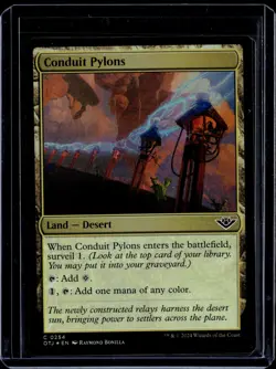 Conduit Pylons - 254 - Foil - OTJ - NM - MTG Magic the Gathering - Image 1