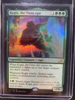#162 Kogla, the Titan Ape Ikoria: Lair of Behemoths Rare Foil - Image 1
