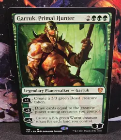 magic the gathering - Garruk, Primal Hunter - Legendary Planeswalker - Mythic - Image 1