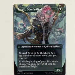 MTG - Brigid, Clachan's Heart 0285 - Doun's Mind Borderless Eclipsed Regular NM - Image 2
