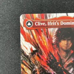 MTG Final Fantasy English Clive, Ifrit's Dominant Borderless 0318 Non-Foil - Image 2