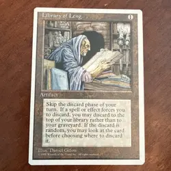 Library of Leng MTG Core Set 4th Edition Regular - Image 1