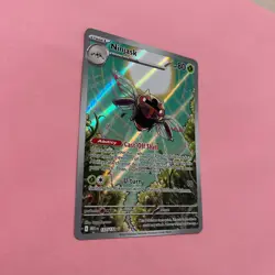 Ninjask 137/132 NM Holo Illustration Rare Mega Evolution Pokemon Card TCG En - Image 2