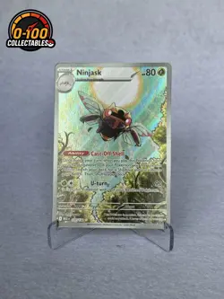 Ninjask 137/132 Illustration Rare Mega Evolution Pokemon Card TCG NM - Image 1