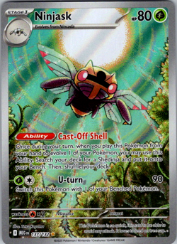 Ninjask 137/132 - Illustration Rare Mega Evolution - Pokemon TCG NM - Image 1