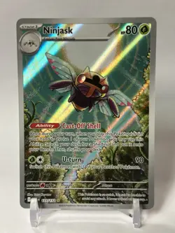 Ninjask Illustration Rare 137/132 Mega Evolution NM Pokemon TCG - Image 1