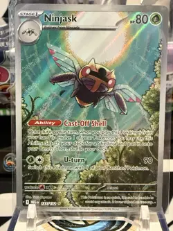 Ninjask 137/132 Illustration Rare Mega Evolution English Pokemon TCG NM TZ - Image 1