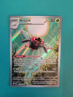 Ninjask 137/132 Pokemon TCG Illustration Rare Mega Evolution NM/M - Image 1