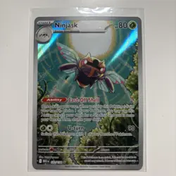 Ninjask - 137/132 - Illustration Rare - Mega Evolution - Pokemon TCG - NM/M - Image 1