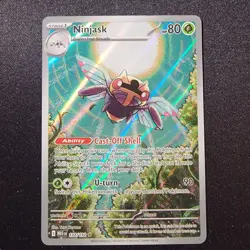 Pokemon TCG - Ninjask - 137/132 - ME01: Mega Evolution Illustration Rare IR NM - Image 1