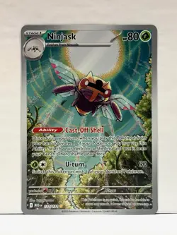 Ninjask 137/132 Illustration Rare Mega Evolution Pokemon Card TCG NM - Image 1