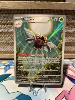 Ninjask Illustration Rare 137/132 Mega Evolution NM - Pokemon TCG - Image 1