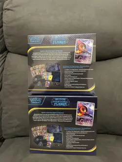 Pokemon TCG Phantasmal Flames Pokemon Center ETB Elite Trainer Box x2 New Sealed - Image 2