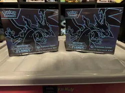 Pokemon TCG Phantasmal Flames Pokemon Center ETB Elite Trainer Box x2 New Sealed - Image 1