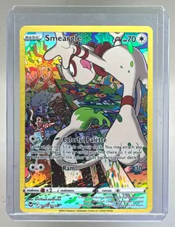 Smeargle 2022 Pokemon Sword & Shield Silver Tempest #TG10/TG30 Gallery Holo - Image 1