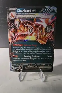Pokemon TCG Charizard EX 196 Scarlet & Violet Promo Near Mint - Image 2